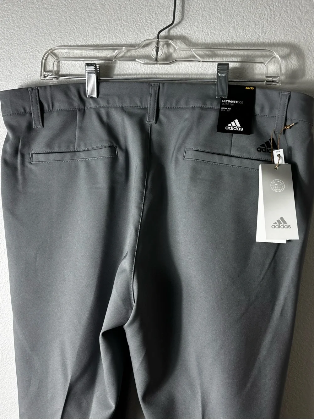 NWT Adidas Ultimate365 Golf Pants Men’s 36x30 Grey NWT